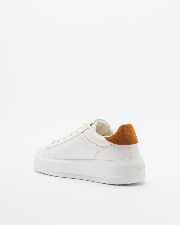 Weiße Sneakers Love Moschino