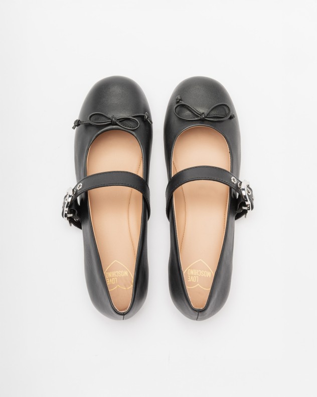 Platte schoenen Love Moschino
