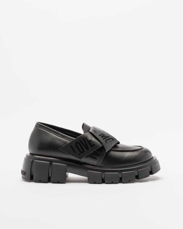 Mocassini Love Moschino