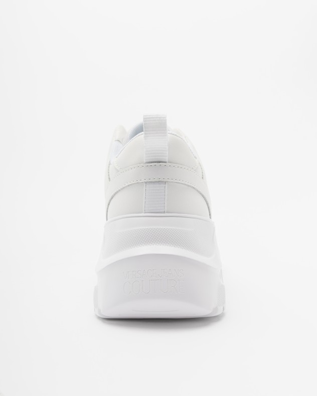 Baskettes blanches Versace Jeans Couture