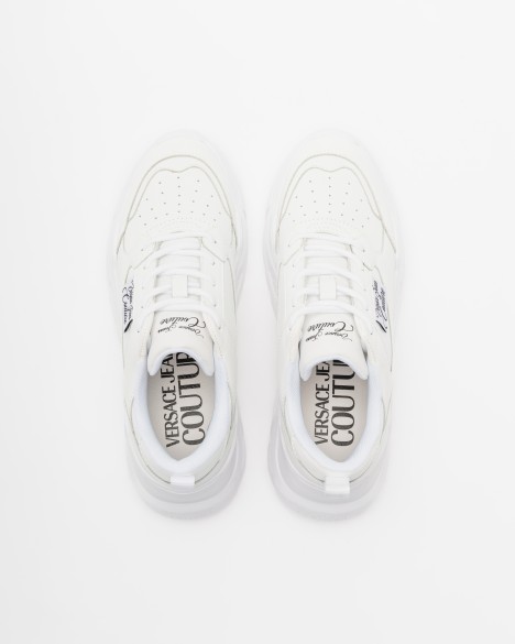 Witte sportschoenen Versace Jeans Couture Witte sportschoenen Versace Jeans Couture