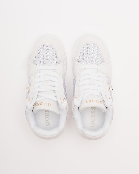 Baskettes blanches Guess Baskettes blanches Guess