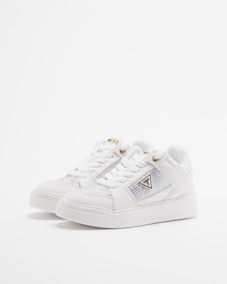 Baskettes blanches Guess Baskettes blanches Guess