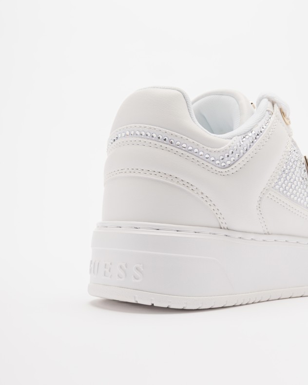 Weiße Sneakers Guess