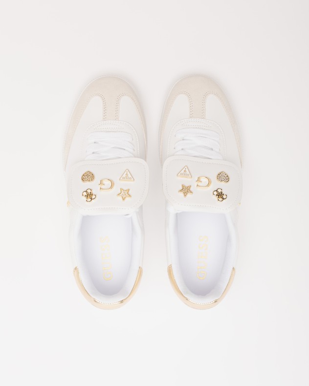 Weiße Sneakers Guess