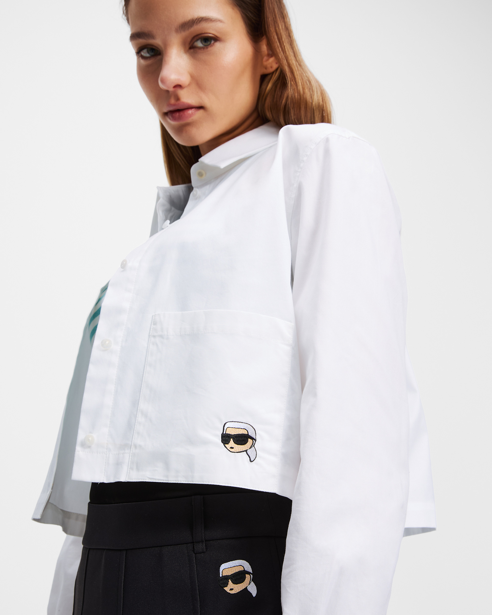 Karl Lagerfeld Cropped shirt