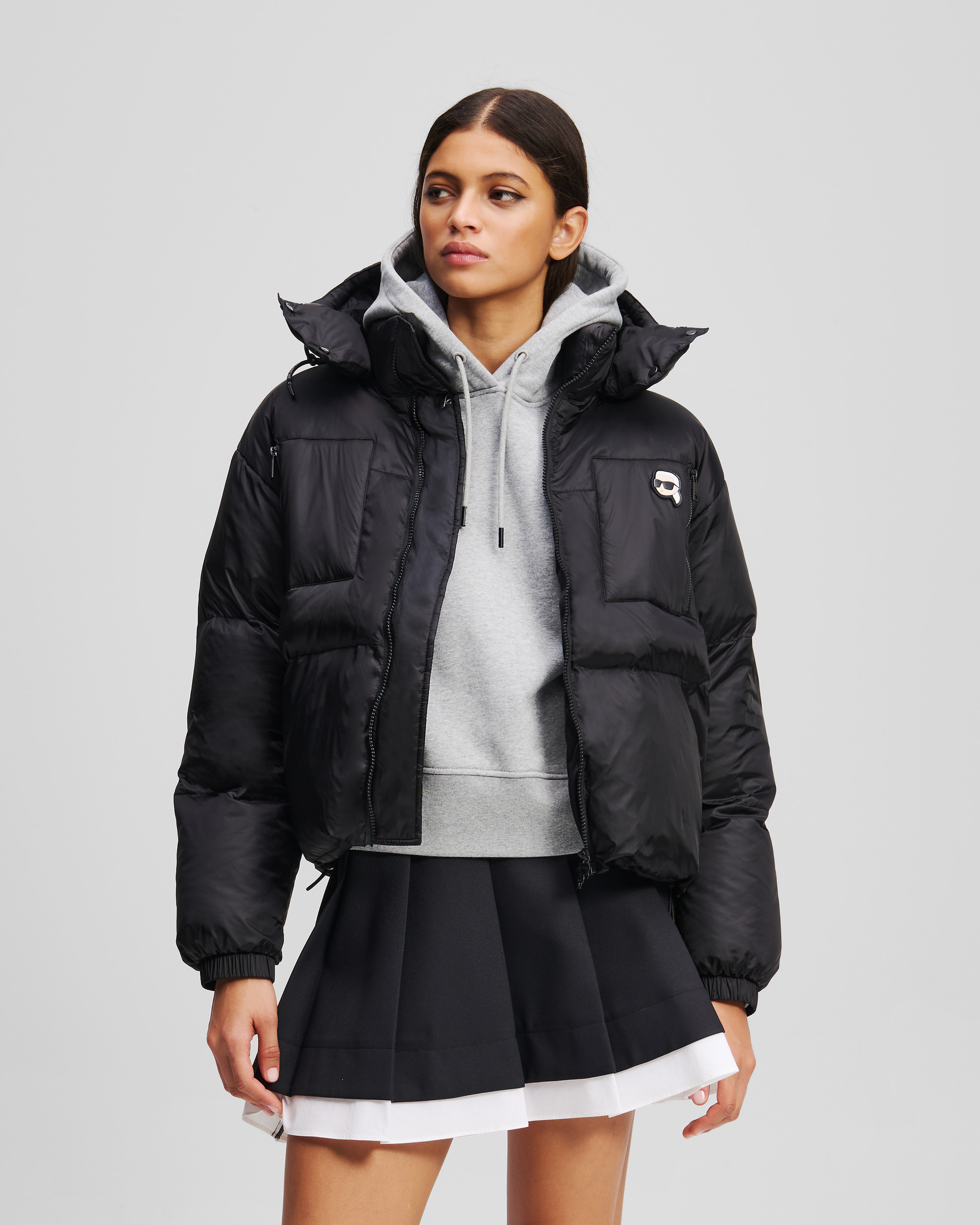 Manteau matelass? Karl Lagerfeld