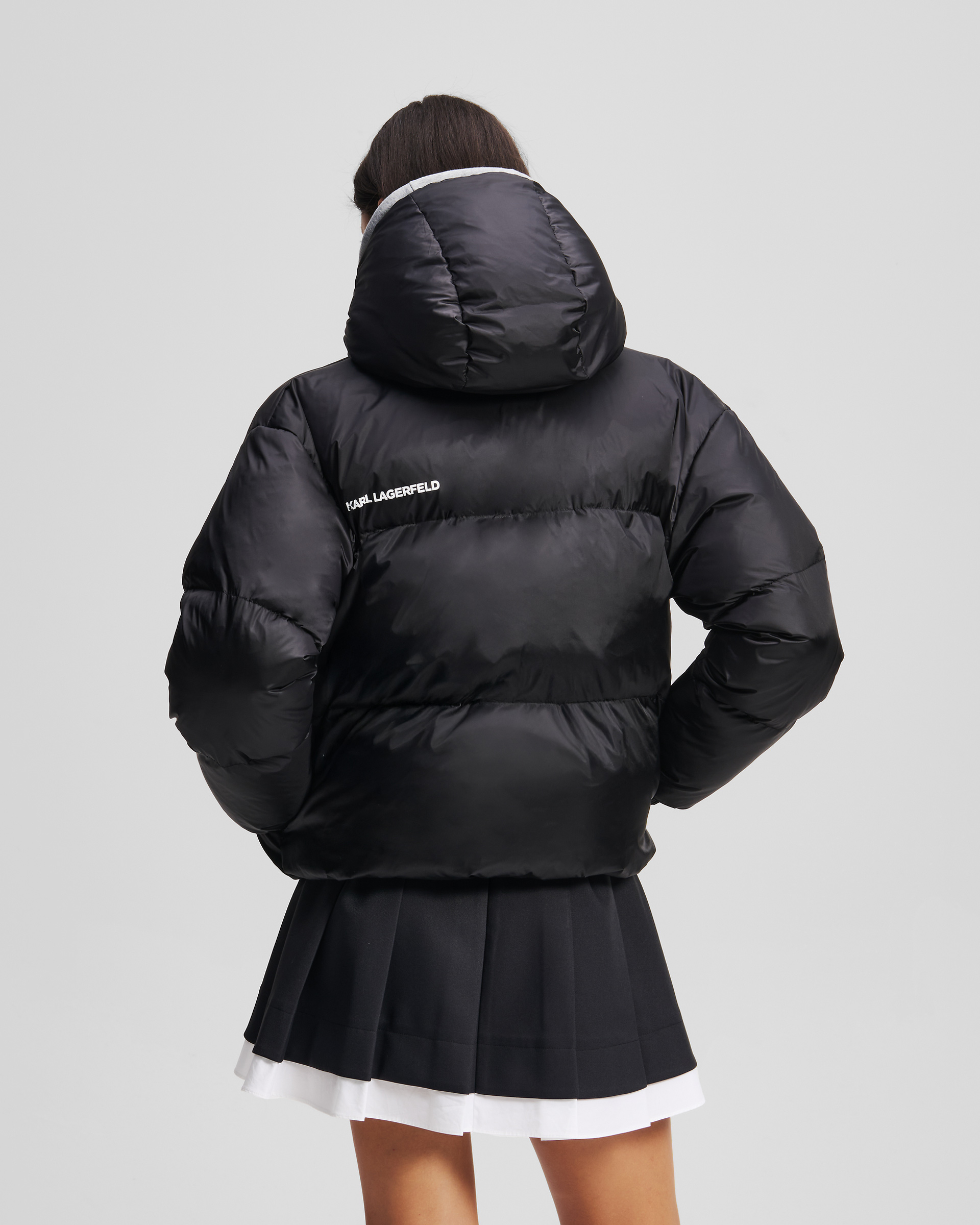 Manteau matelass? Karl Lagerfeld