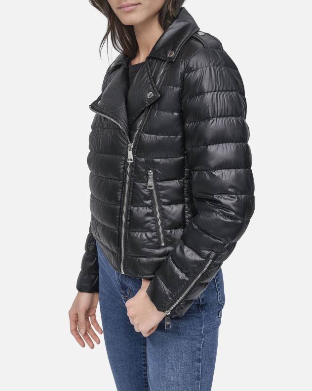 Giubbotto con cappuccio DKNY Jeans