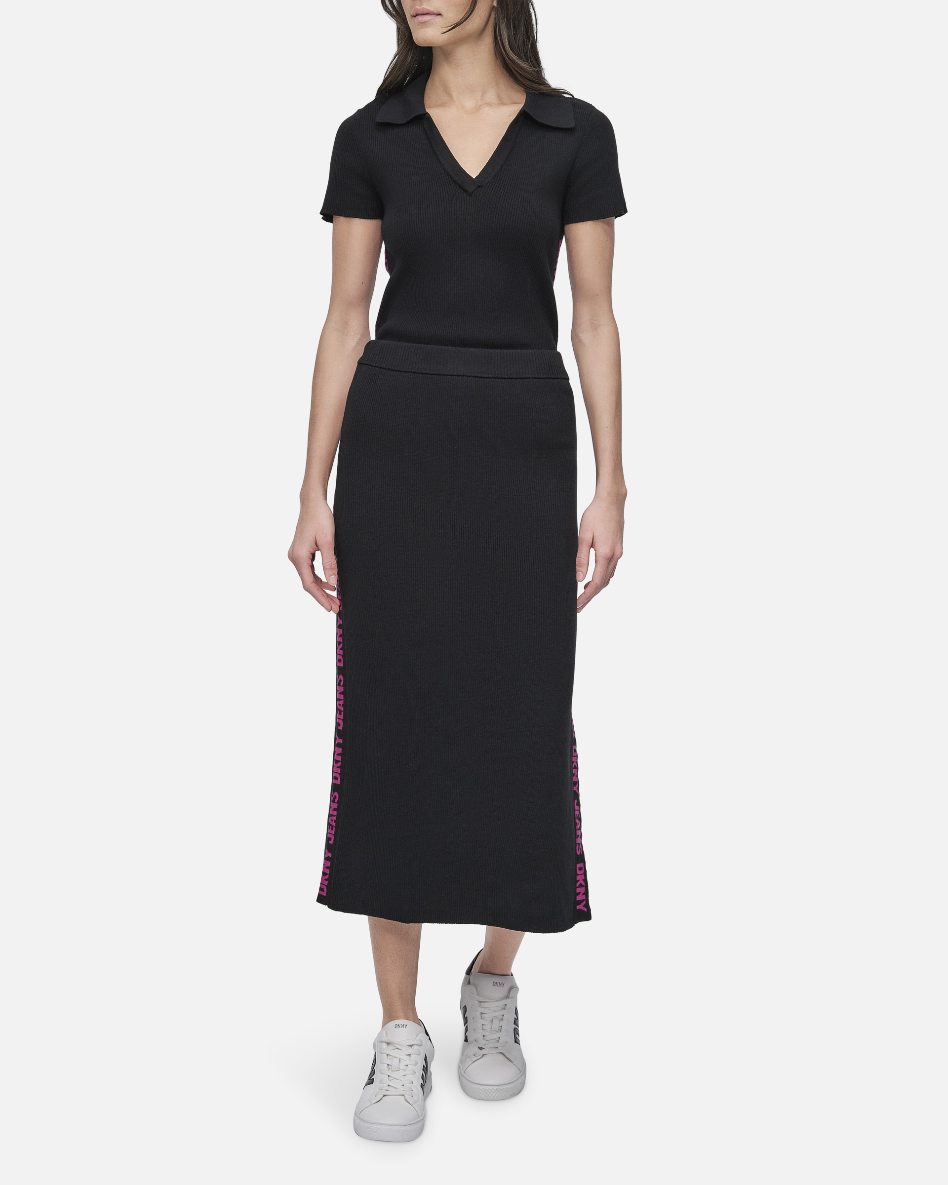 Falda midi DKNY Jeans