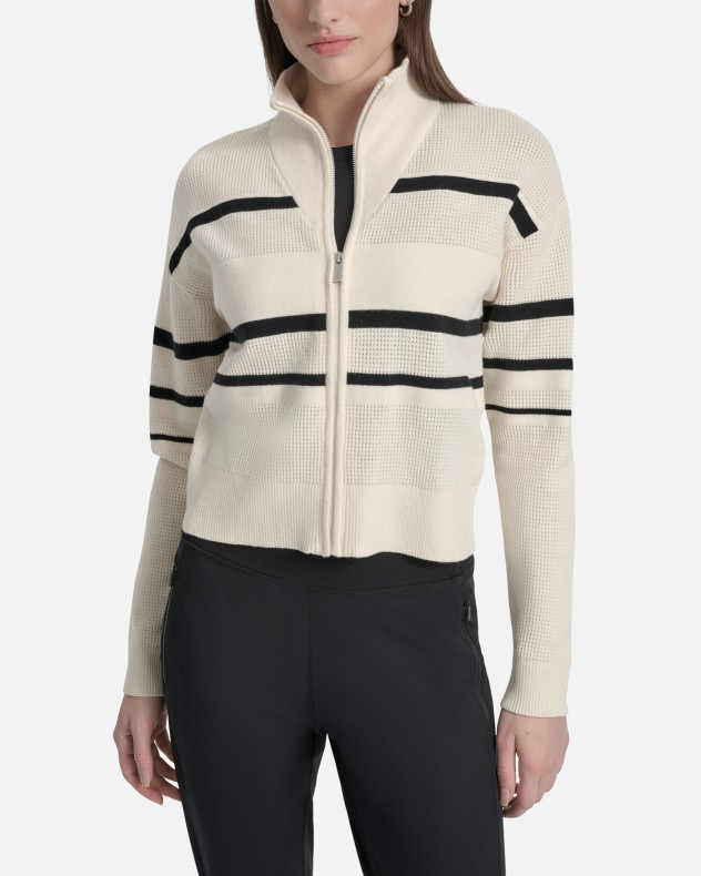 Cappotto lavorato a maglia DKNY Sport