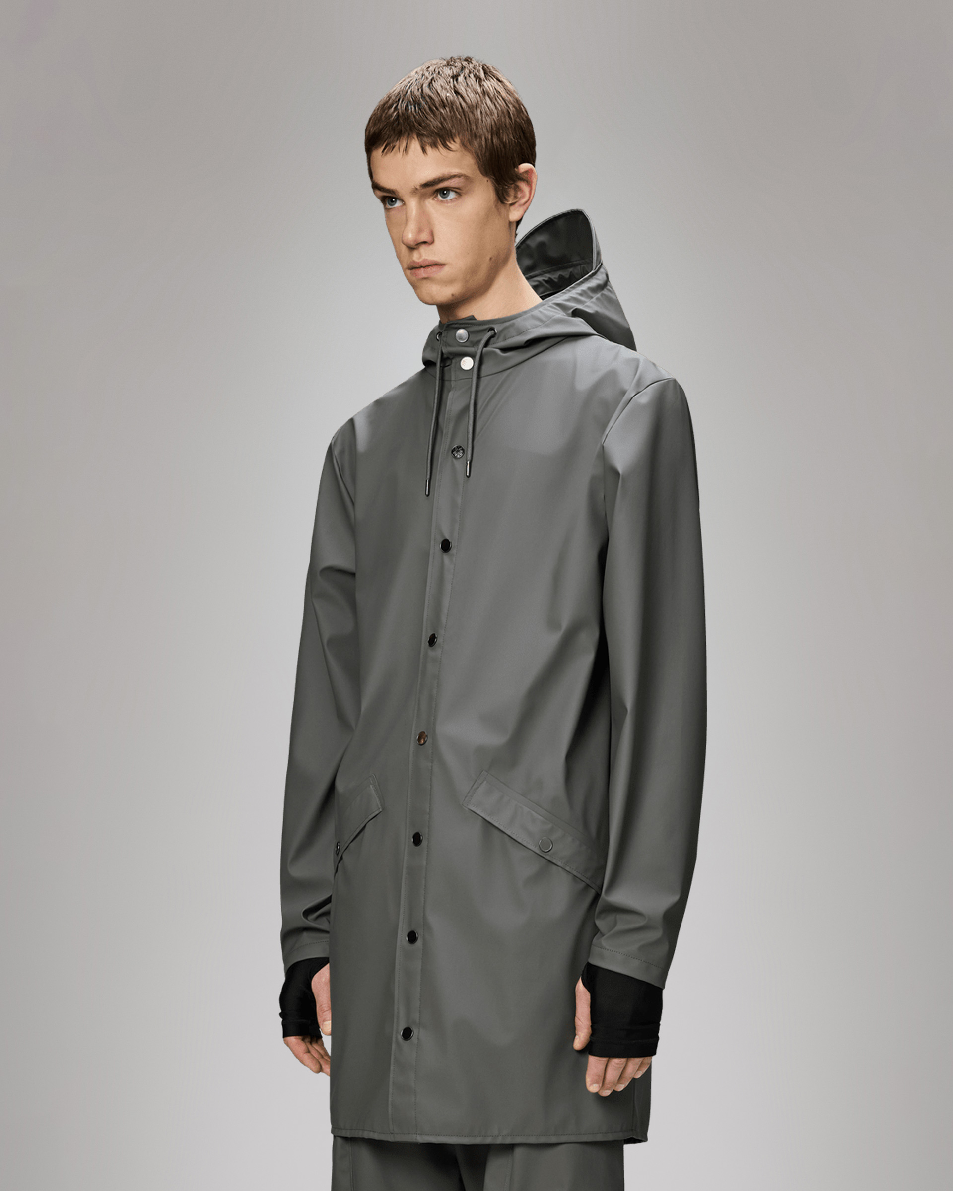 Rains Long waterproof parka