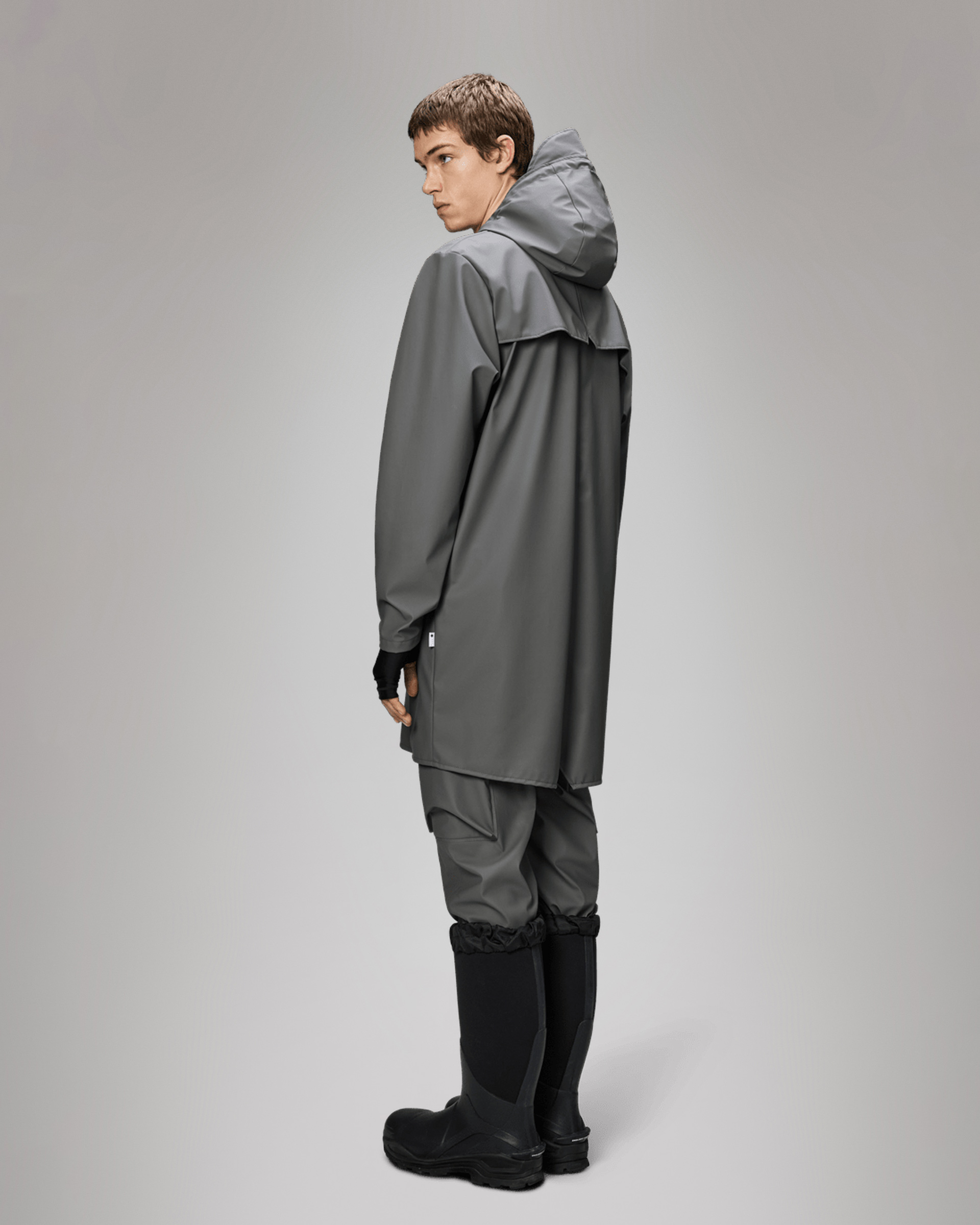 Rains Long waterproof parka