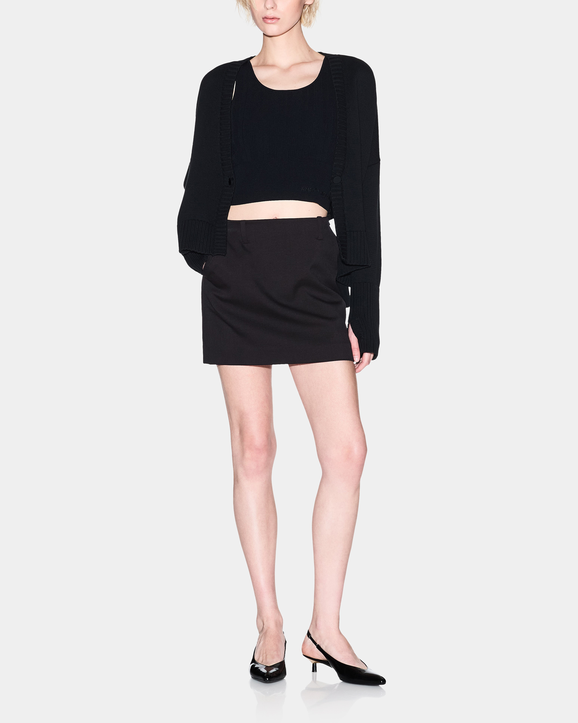 Abrigo de punto Armani Exchange