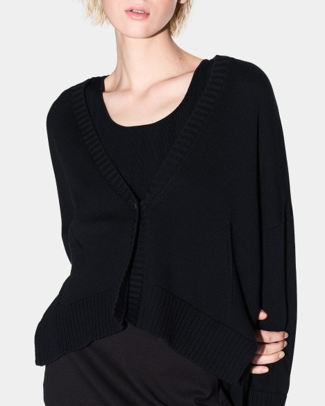 Cappotto lavorato a maglia Armani Exchange Cappotto lavorato a maglia Armani Exchange