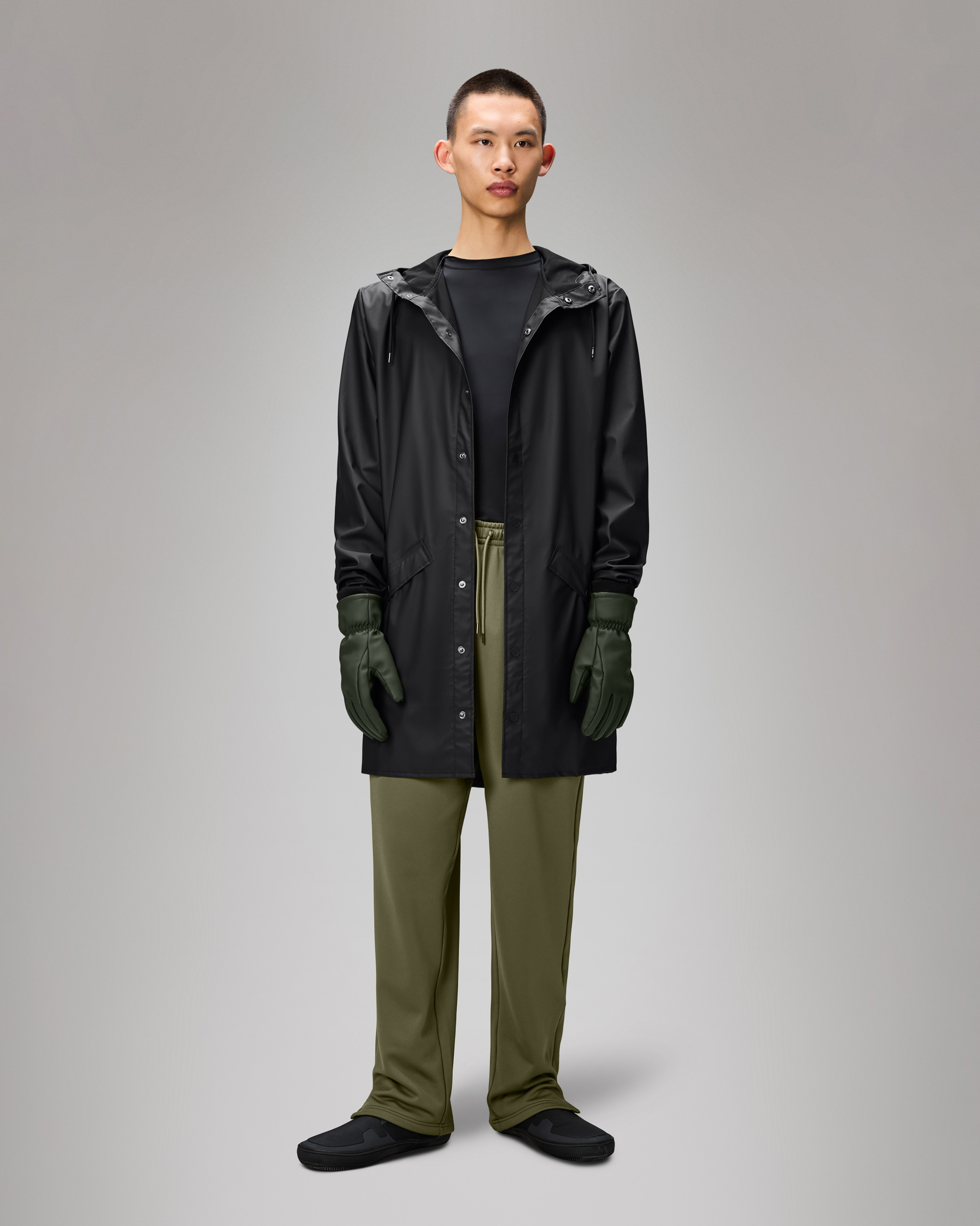 Rains Long waterproof parka