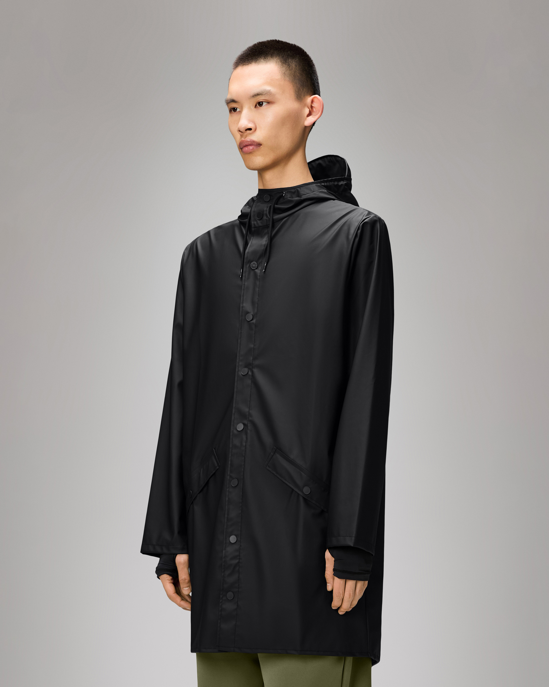 Rains Long waterproof parka