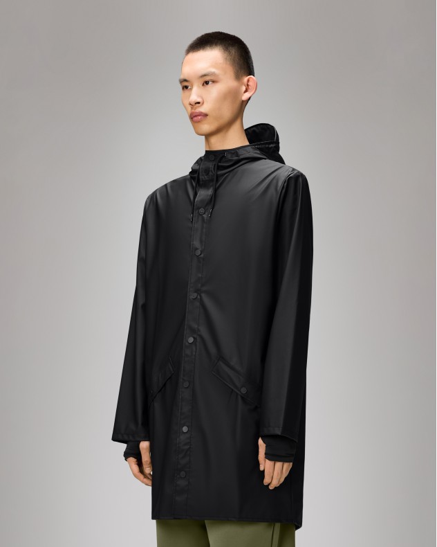 Parka lungo impermeabile Rains