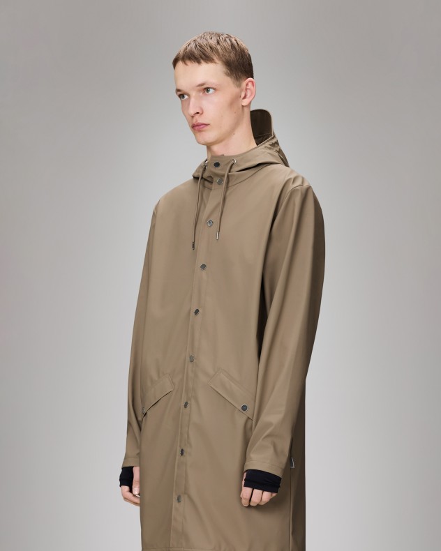 Longue Parka impermable Rains