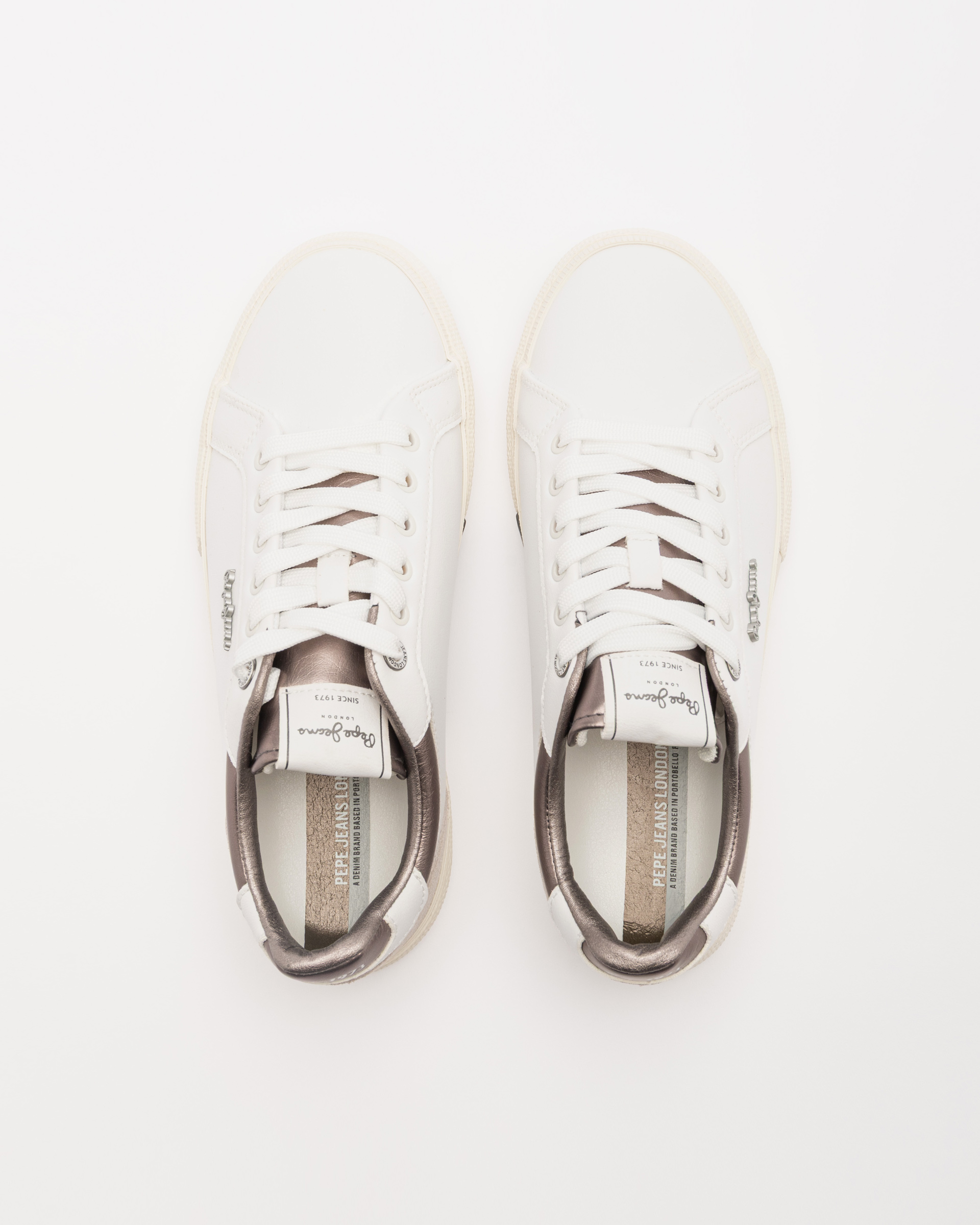 Zapatillas blancas Pepe Jeans London