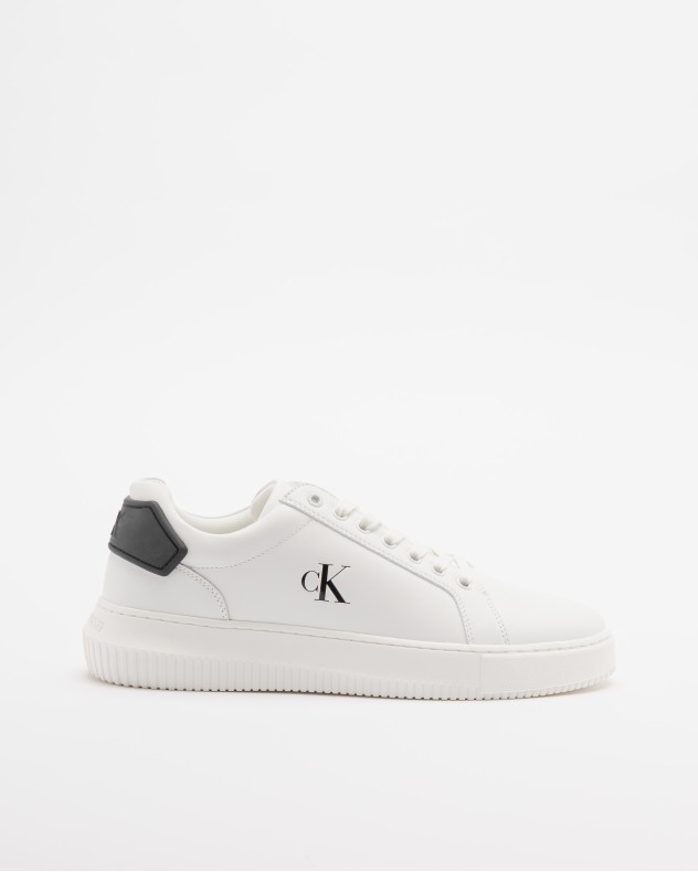 Baskettes blanches Calvin Klein Jeans