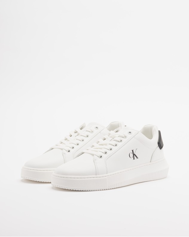 Baskettes blanches Calvin Klein Jeans