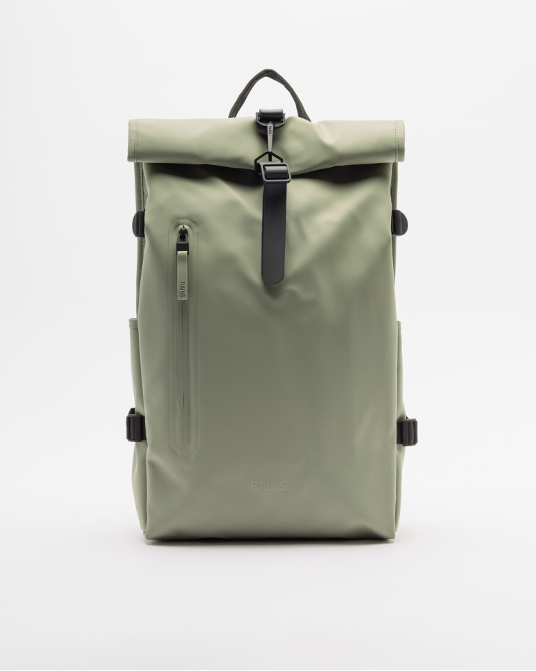 rains green backpack Rains MSN Bag in for $125 This backpack is part of the Rolltop Rucksack series from the brand RAINS and is perfect for both men and women who are looking for a combination of style and comfort Rains Men's Mini Waterproof Backpack
