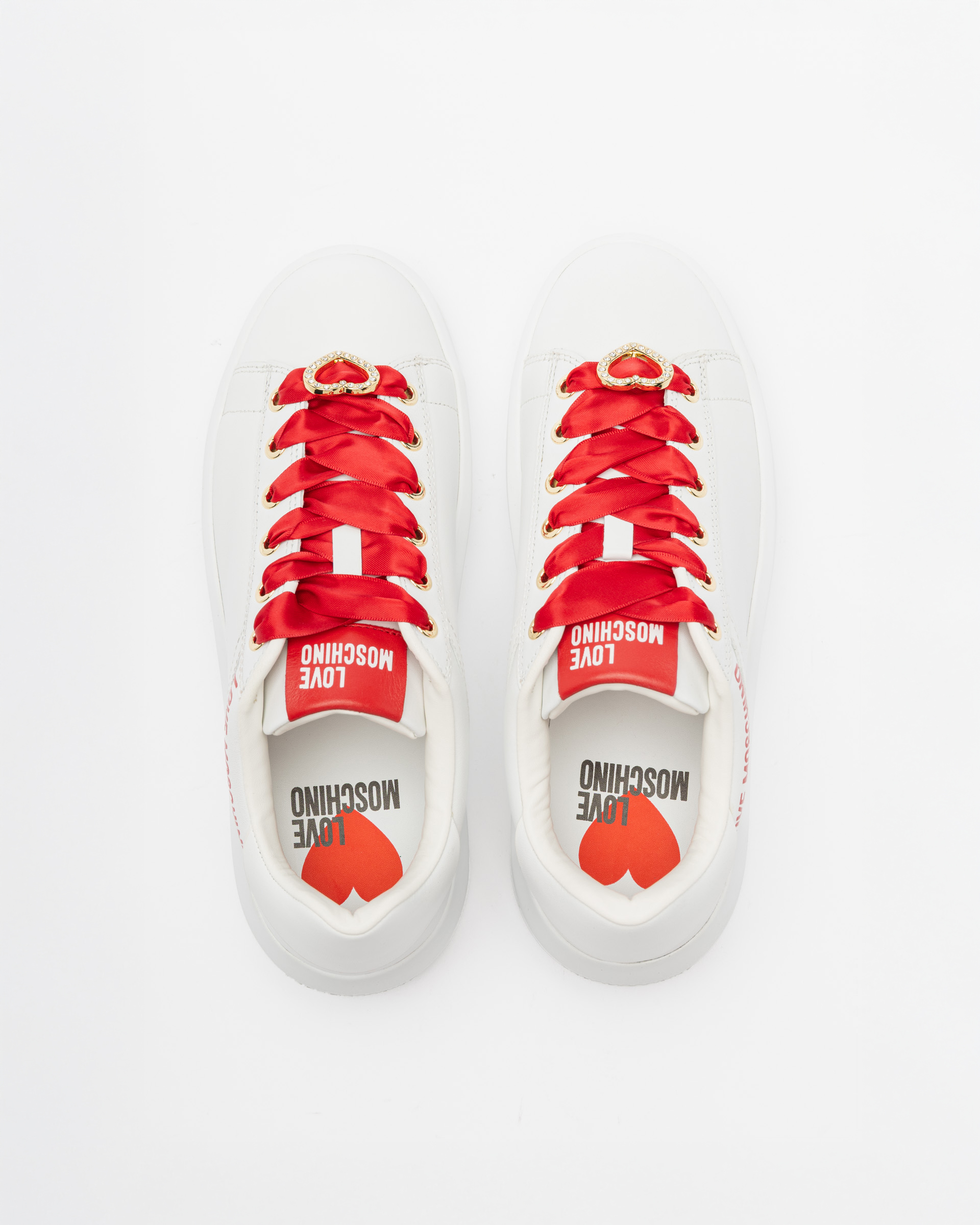 Zapatillas blancas Love Moschino