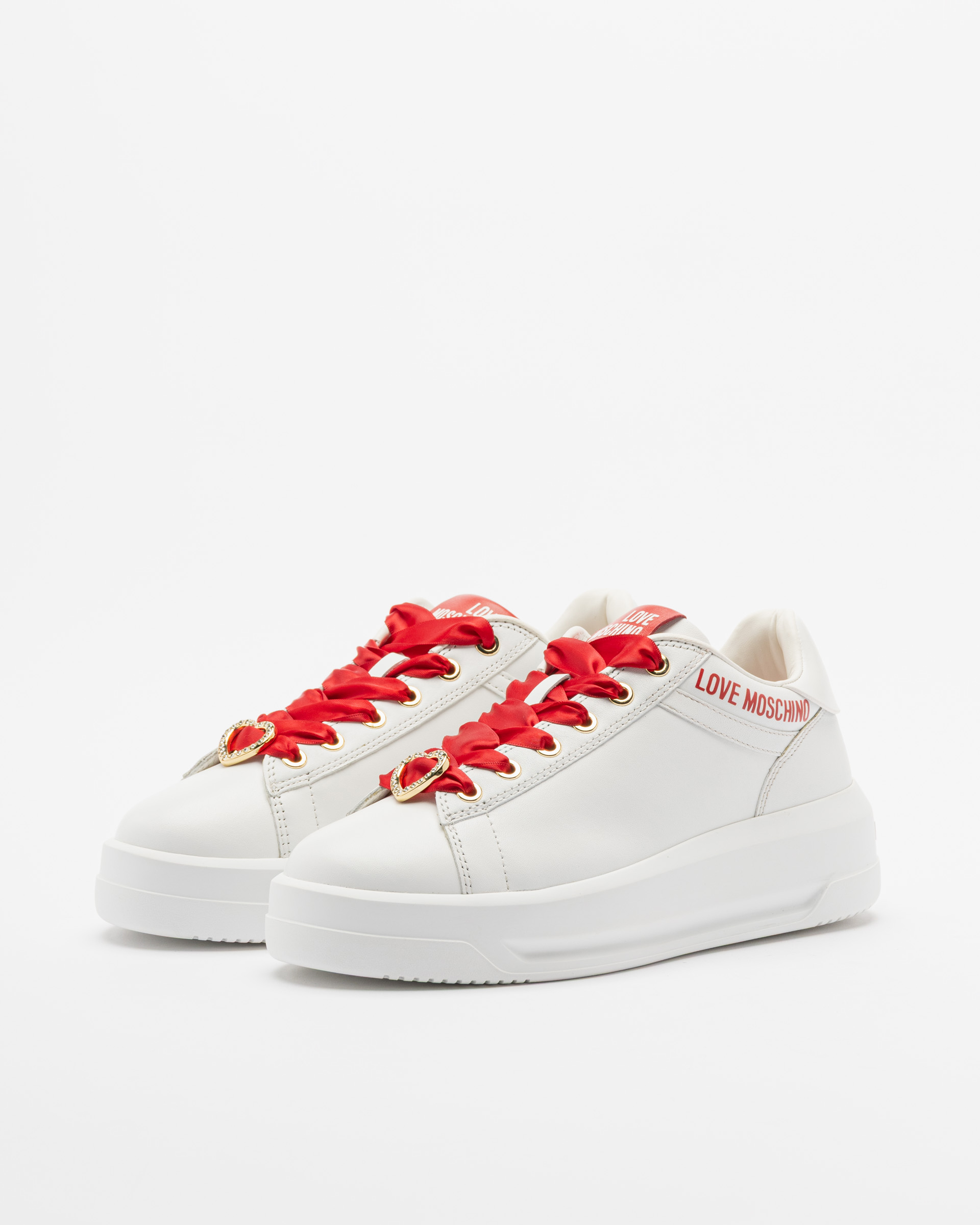 Zapatillas blancas Love Moschino