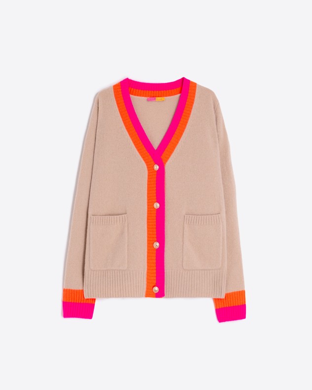 Cappotto lavorato a maglia VilaGallo