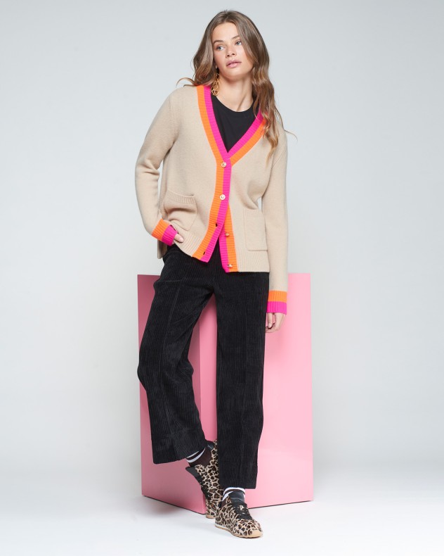 Cappotto lavorato a maglia VilaGallo