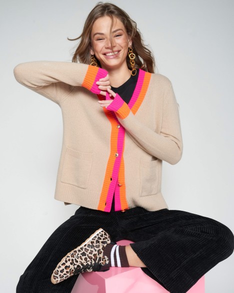 Cappotto lavorato a maglia VilaGallo