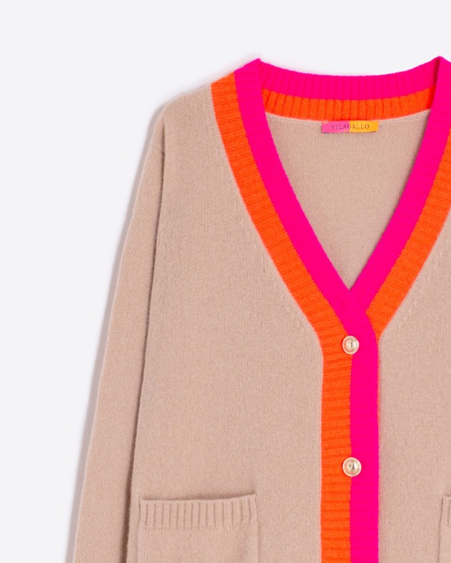 Cappotto lavorato a maglia VilaGallo