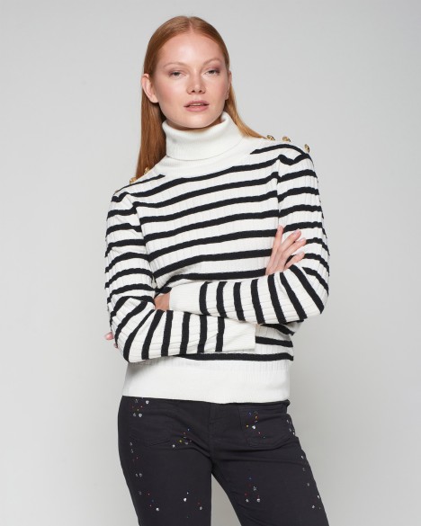Pull col montant VilaGallo Pull col montant VilaGallo