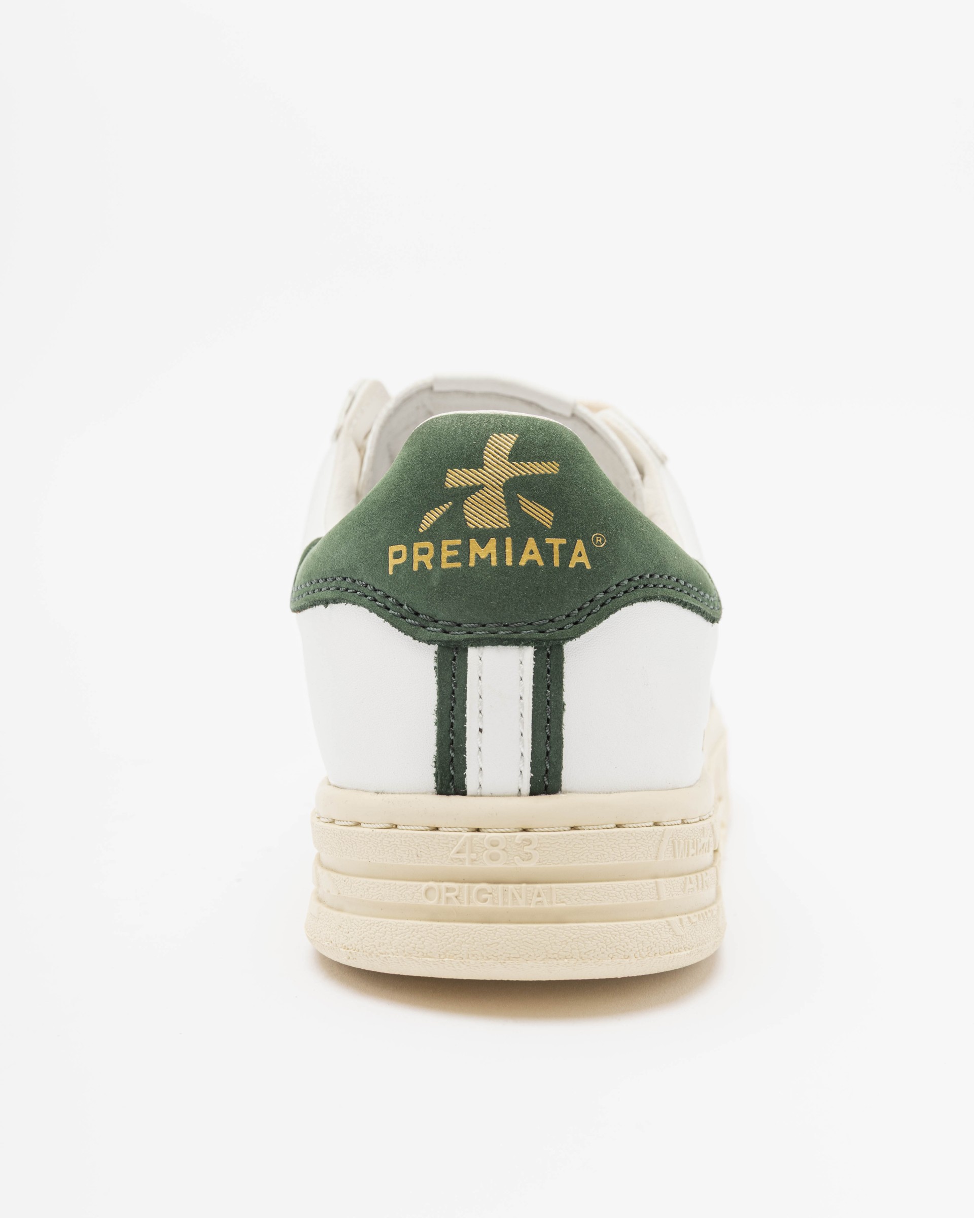 Baskettes blanches Premiata