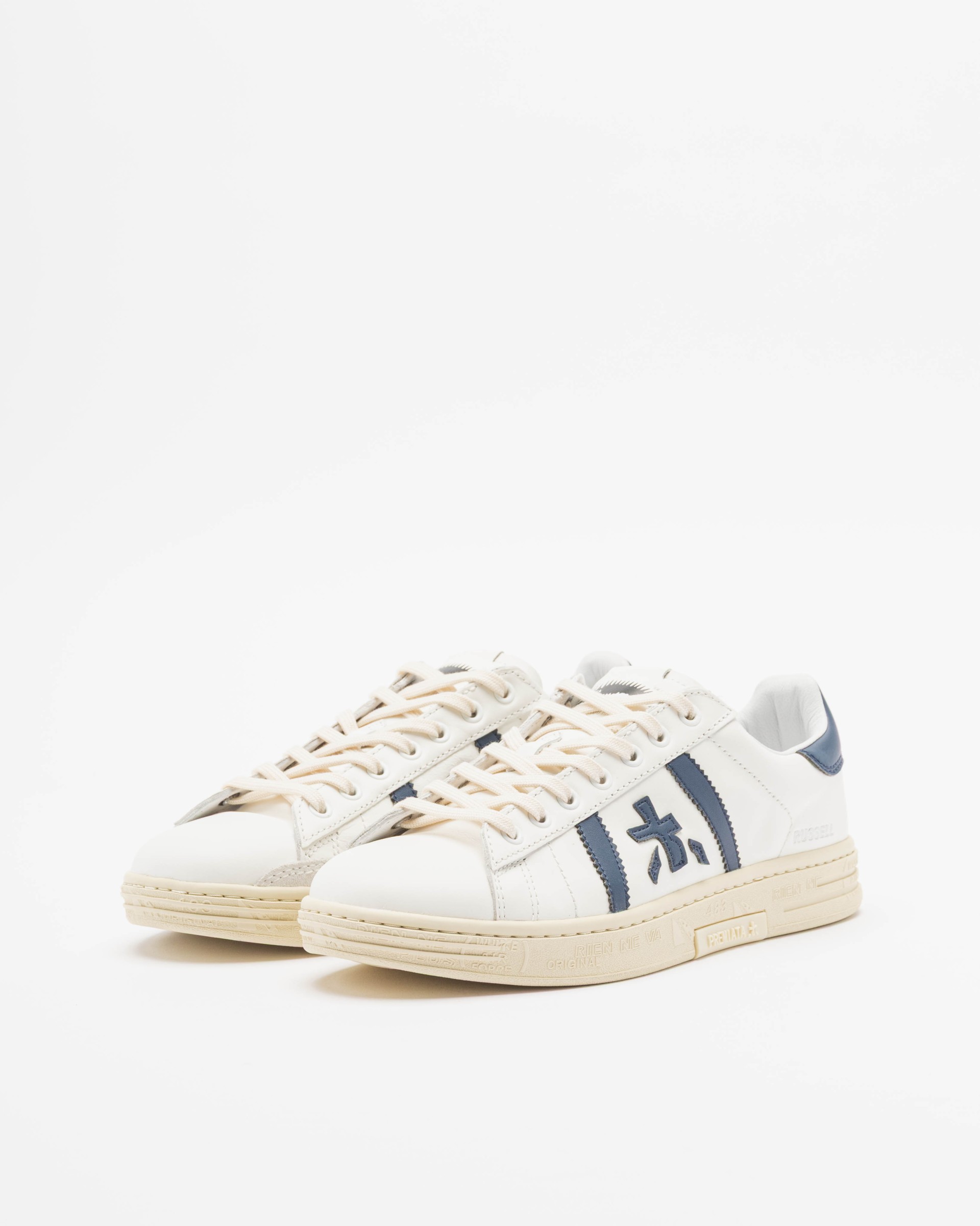 Baskettes blanches Premiata