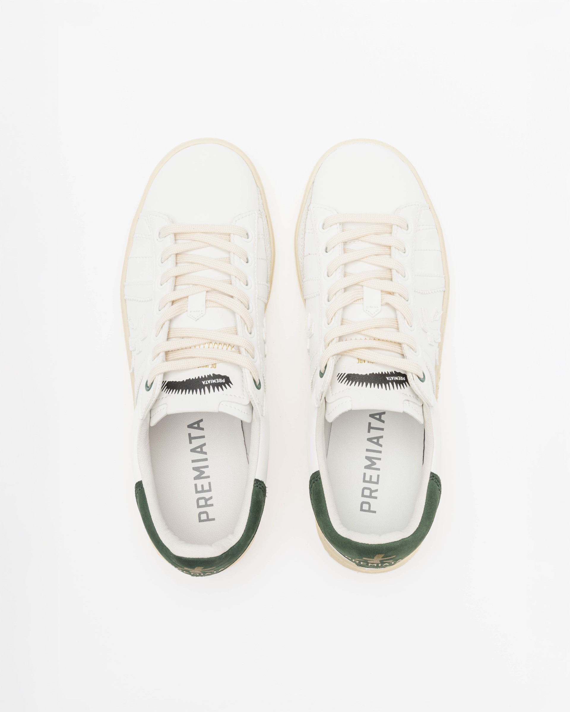 Baskettes blanches Premiata