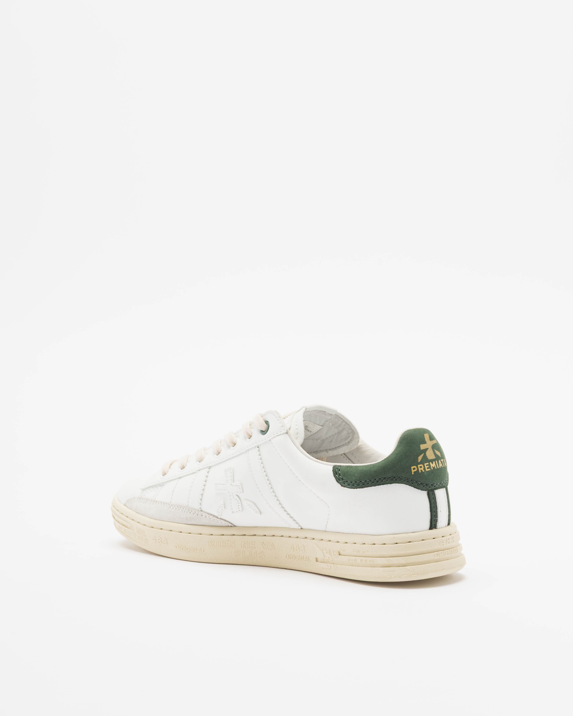 Baskettes blanches Premiata