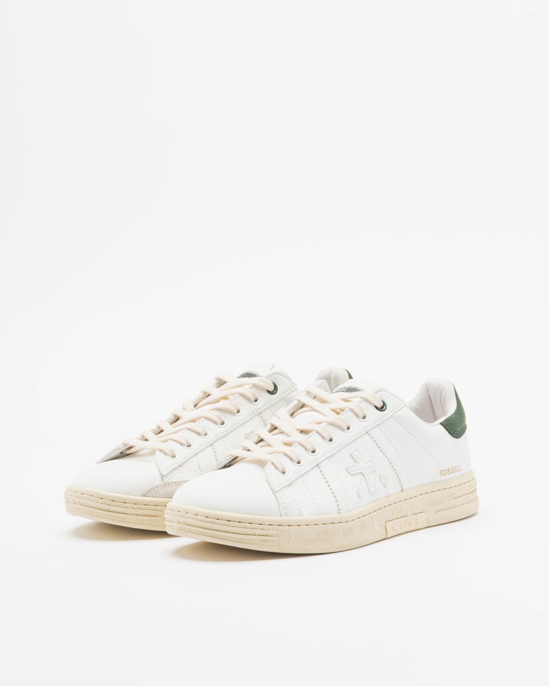 Baskettes blanches Premiata