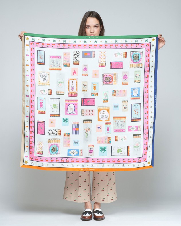 Foulard en soie VilaGallo