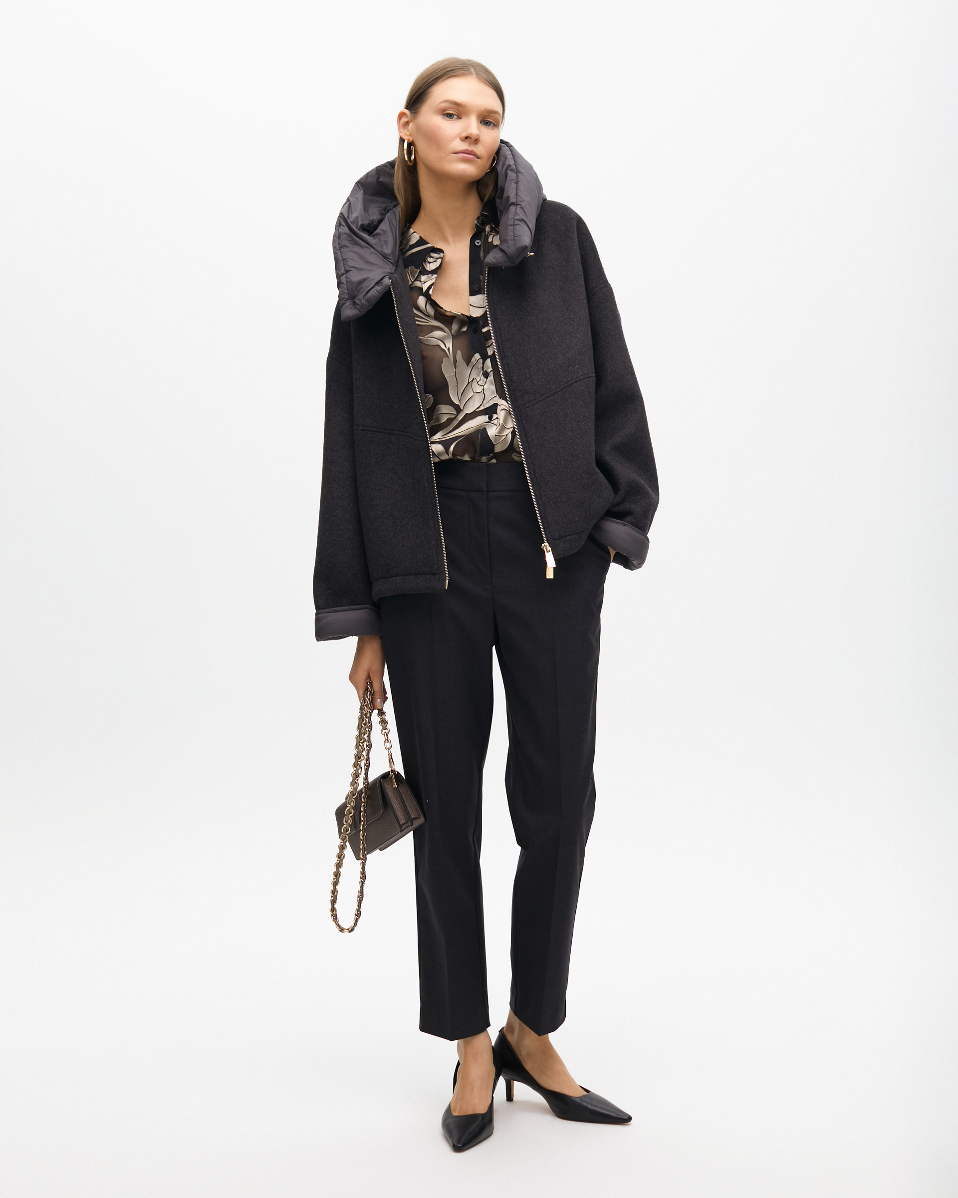 Giacca con cappuccio Maite by Lola