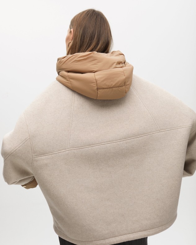 Chaqueta con capucha Maite by Lola