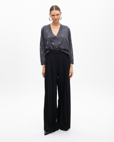 Cappotto lavorato a maglia Maite by Lola Cappotto lavorato a maglia Maite by Lola