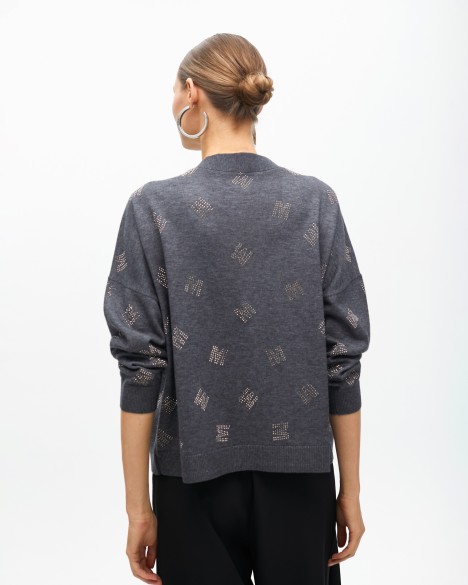Cappotto lavorato a maglia Maite by Lola Cappotto lavorato a maglia Maite by Lola