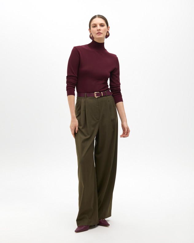 Camisola de gola alta Maite by Lola
