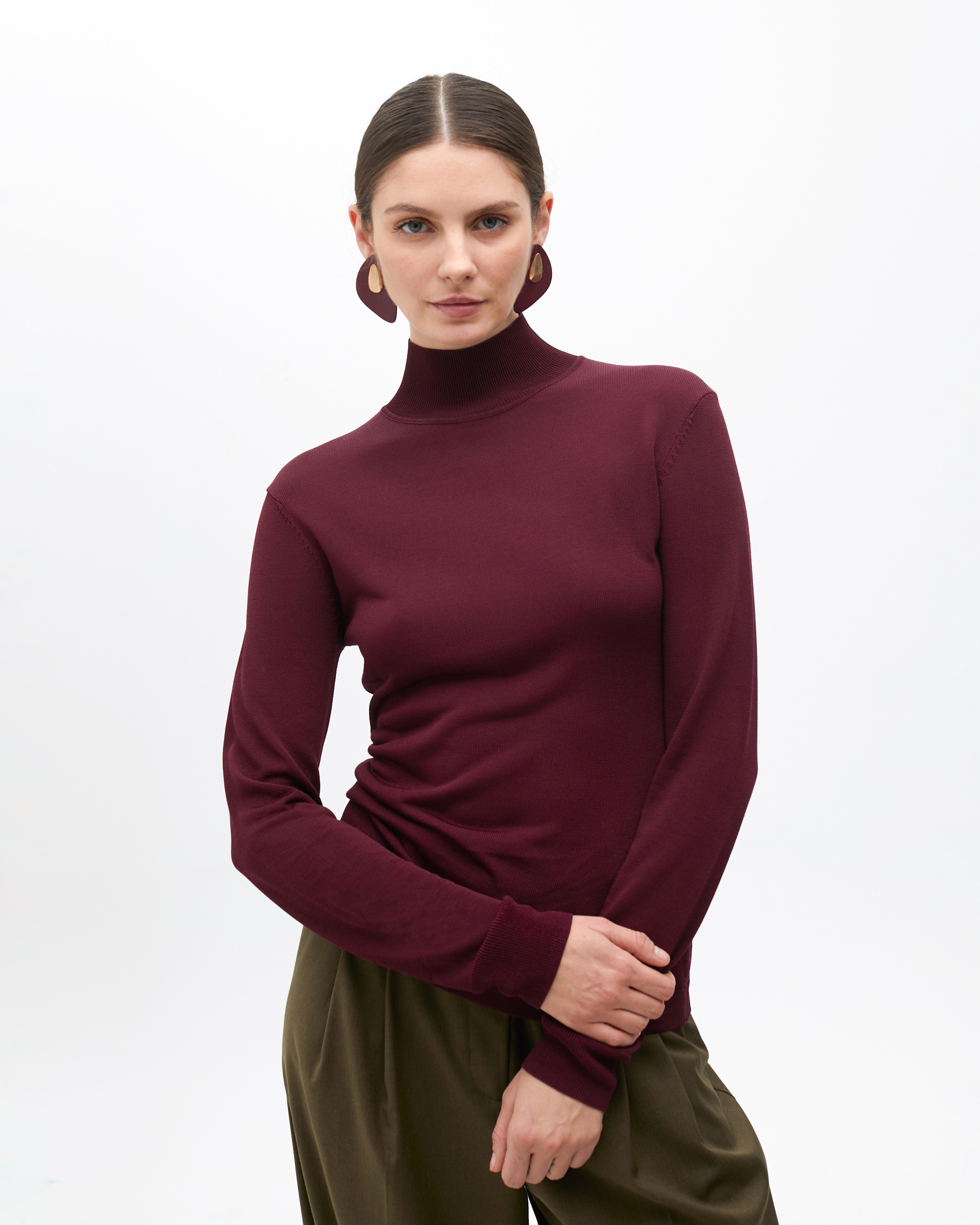 Pull col montant Maite by Lola