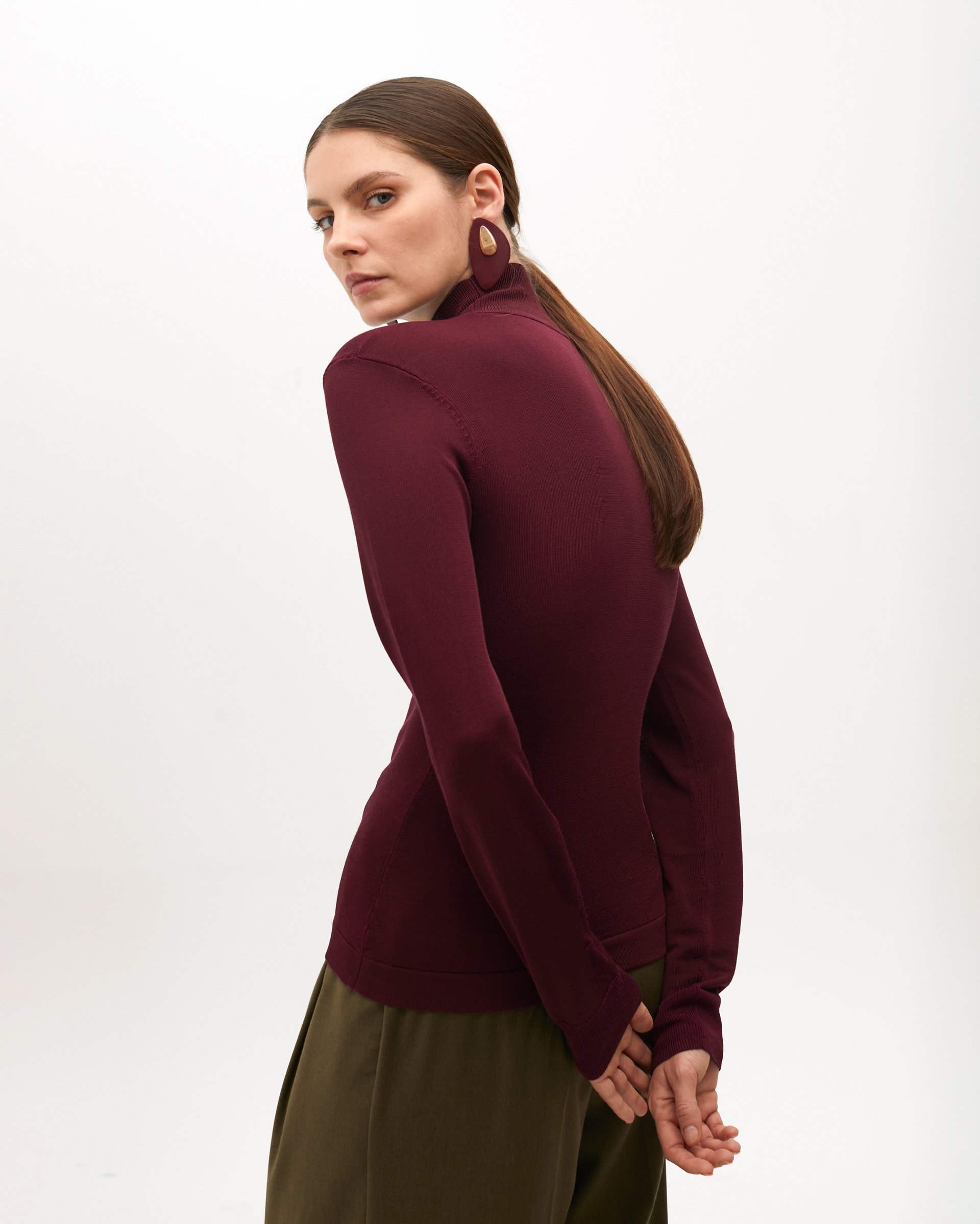 Pull col montant Maite by Lola