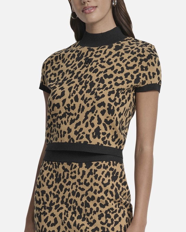 T-shirt Cropped DKNY Jeans