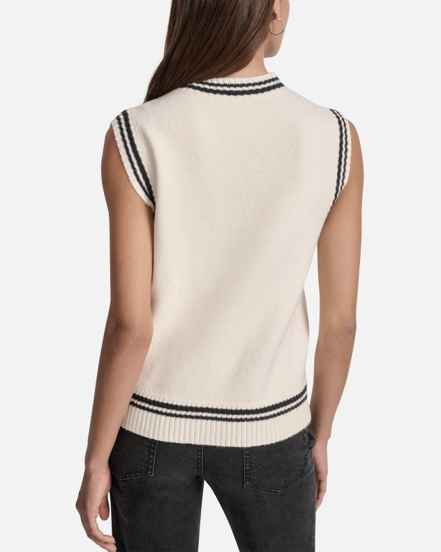 Top in maglia senza maniche DKNY Jeans