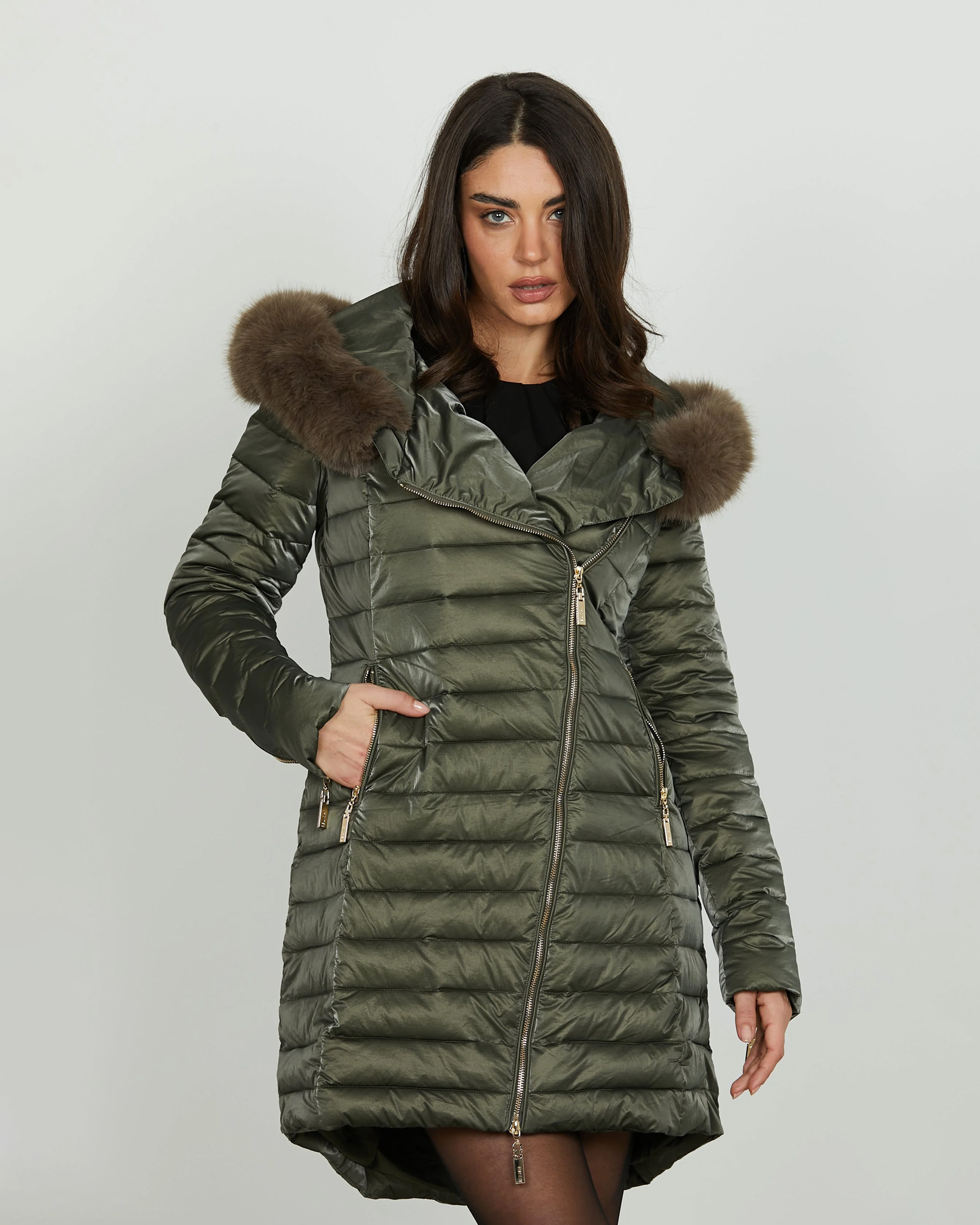 Giacca lunga Puffer Relish